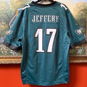 Nike Philadelphia Eagles Alshon Jeffery #17 NFL Jersey Men’s Large EUC